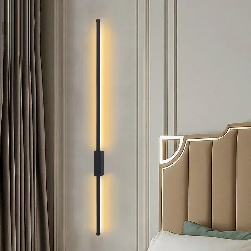 Nordic Long LED Wall Lamp - Bedroom & Living Room