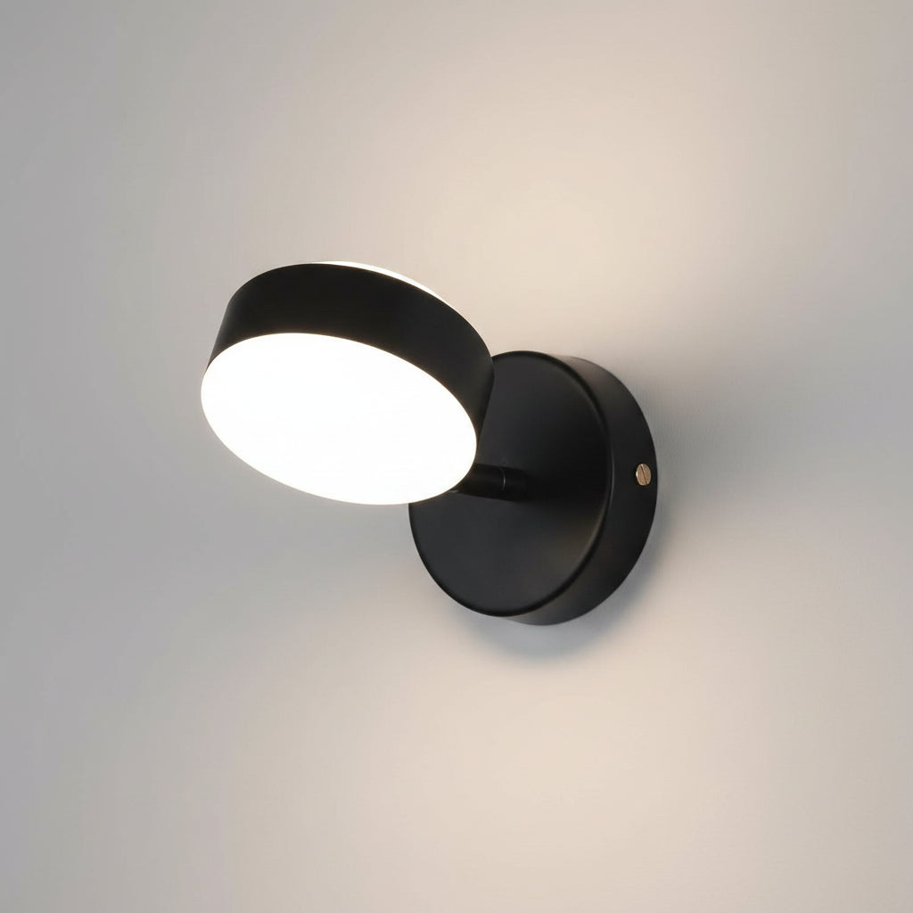Nordic Rotatable Gold Wall Light with Mirror
