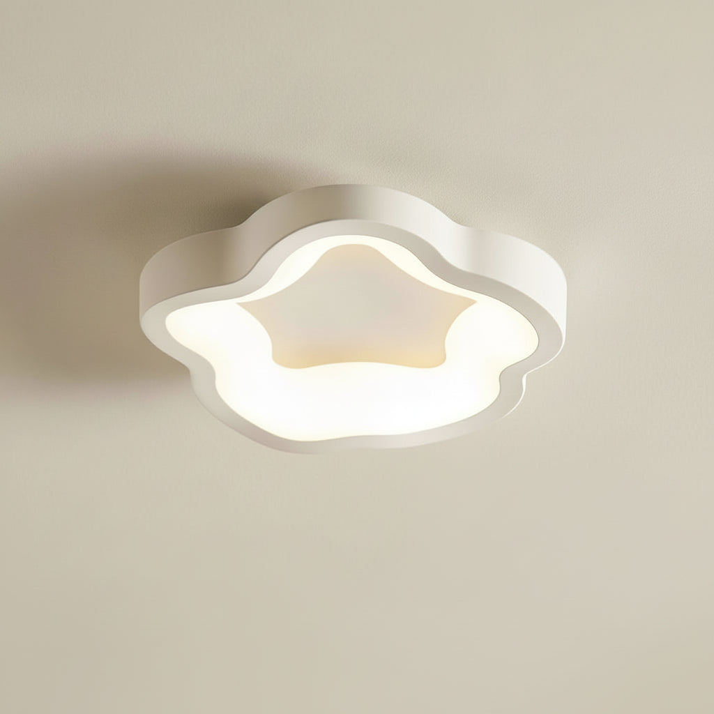 Nordic Art White Creative Ceiling Lamp