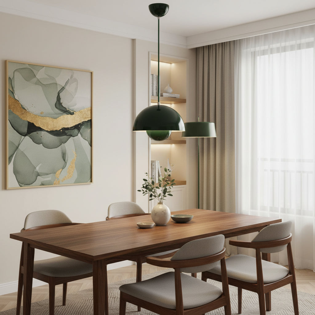 23cm Bud Shape Multi-Color Pendant Chandelier