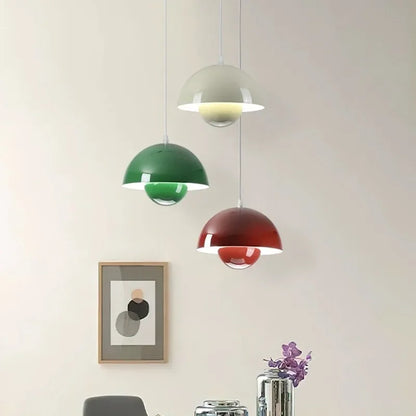 23cm Bud Shape Multi-Color Pendant Chandelier