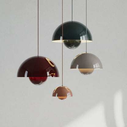 23cm Bud Shape Multi-Color Pendant Chandelier