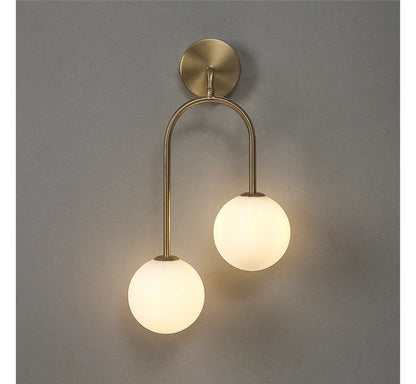 Creative Glass Ball Modern Wall Lamp