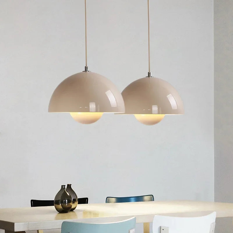 23cm Bud Shape Multi-Color Pendant Chandelier