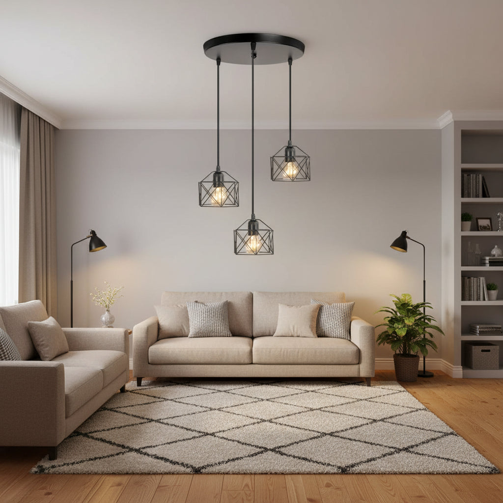 Vintage Nordic LED Hanging Pendant Light