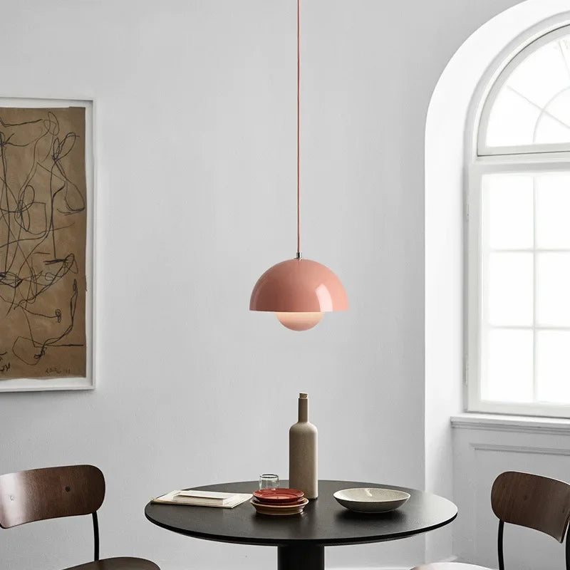 23cm Bud Shape Multi-Color Pendant Chandelier