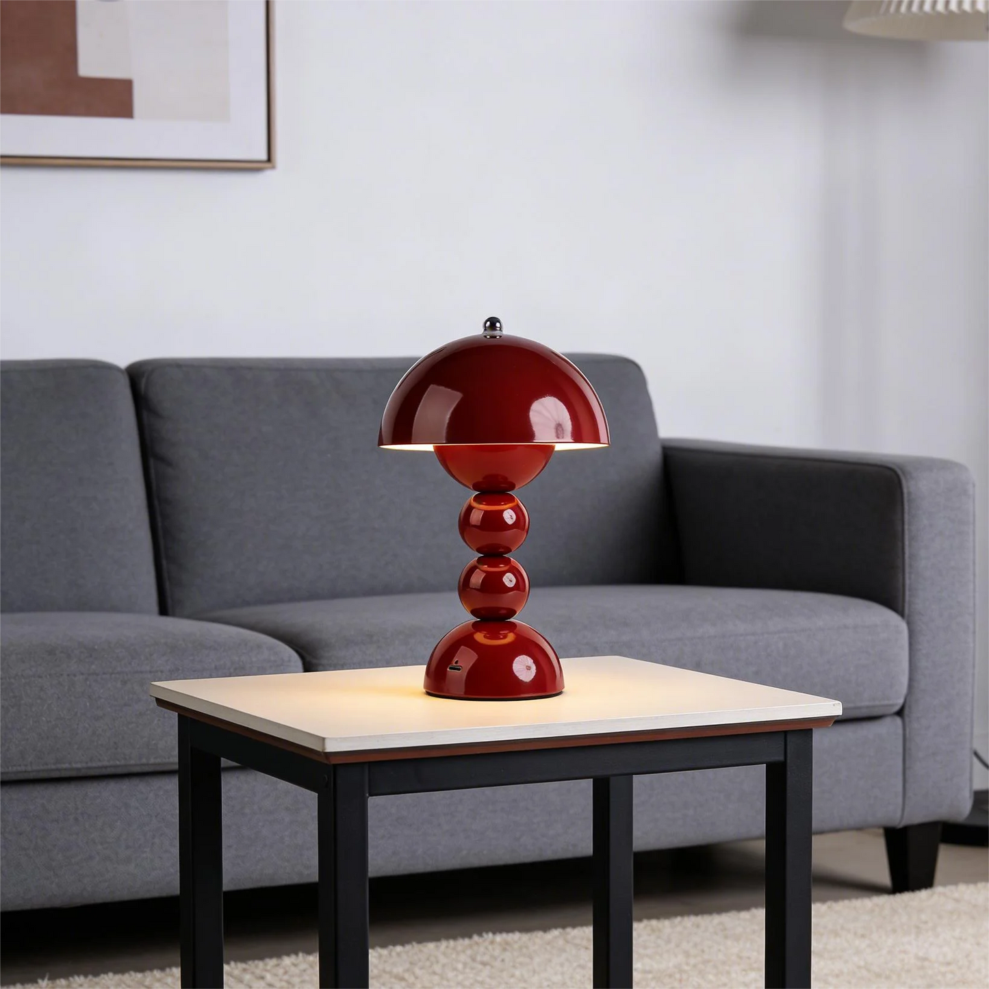 Nordic Touch LED Table Lamp 3-Color Dimming 16 X 16 X H28 cm