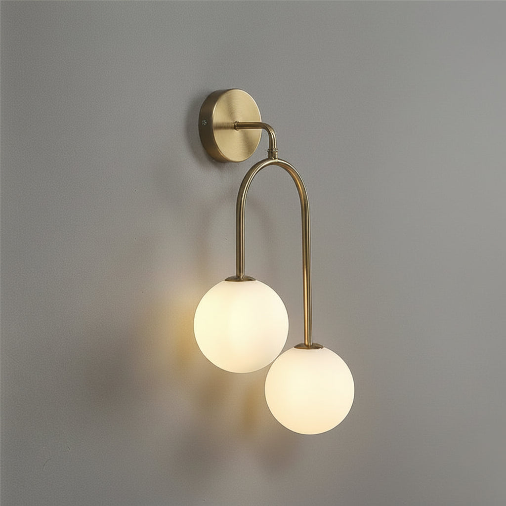 Creative Glass Ball Modern Wall Lamp