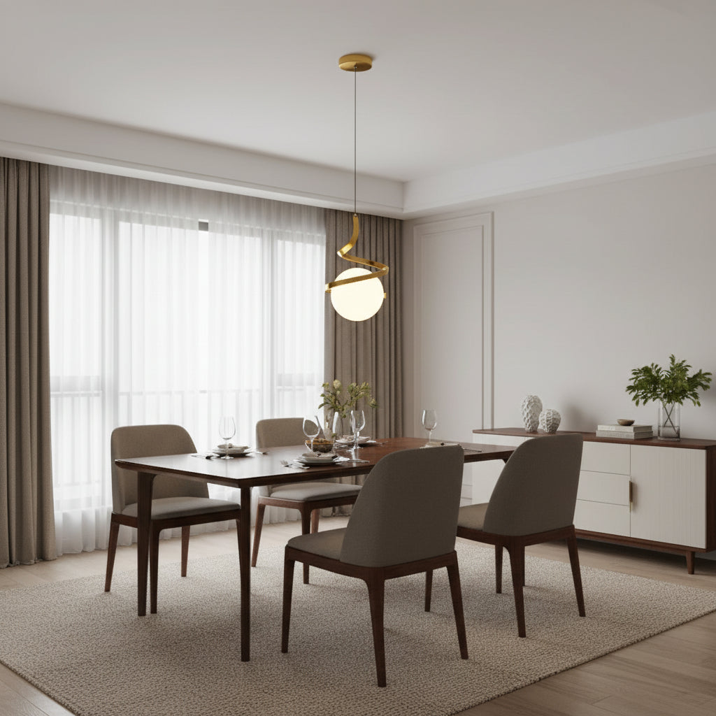 Nordic LED Bedside Hanging Pendant Light